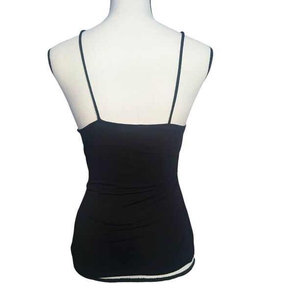 Black Strappy Tank Top - Picture 3 of 9